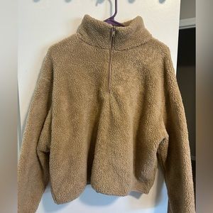 Teddy Sherpa Quarter Zip